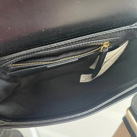Zara Black Leather Crossbody Bag - Picture 5 of 5